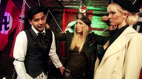 cassie young and caroline de lys line up for anal sex