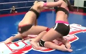 Nudefightclub presents angel rivas vs niki gold