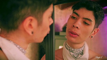 Mirror, mirror on the wall. Who's the hungest skinny twink of them all?