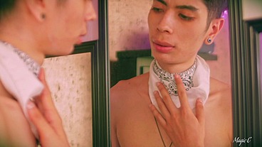 Mirror, mirror on the wall. Who's the hungest skinny twink of them all?