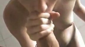 Working on big cock I enjoy being rewarded with cum later on