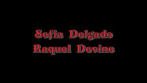 raquel devine and sofia delgado share lesbian masturbation