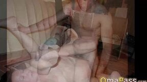 OMAPASS Grandma and her wild big huge boobs