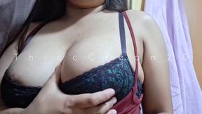 Pregnant Milf with Big Tits Delivers a Sloppy Blowjob