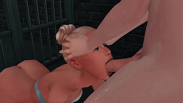 PERVERTED FUTANARI COP ARRANGED HARD ANAL SEX AND FACEFUCK FOR A SEXY PRISONER (SIMS + ANIME HENTAI + SFM)