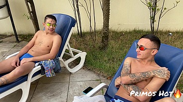 *Gabriel Hot* FAZ SEU VIZINHO DE CORNO ,O NAMORADO PEGA NO PULO...