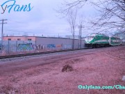 More fucking and sucking in public and almost getting caught