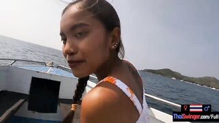 Rented a boat for a day and had sex on