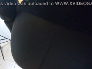 MilfyCalla- A Lot Of Cum On my ebony down jacket and ebony leather leggings 216- preview