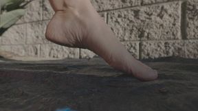 Giantess Feet Crushing Fruits and Free Range Eggs Part 3