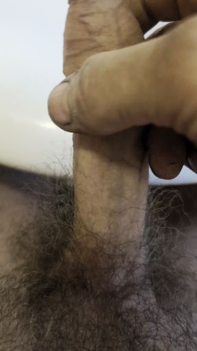 Another wank and cum shot for the girls