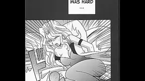 Yugis Wild Card Battle Turns Hot with Busty Toons Sensual Oral Play