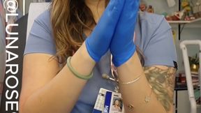 NURSE LUNA ROSE GLOVE CLAPPING ENCOURAGEMENT POV