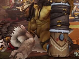 Connection with the Champions[World of Warcraft homosexual animation]