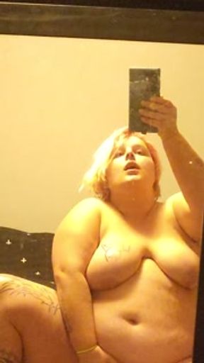 Husband catches wife masturbating and then roughfucks the naughty whore while she begs for it