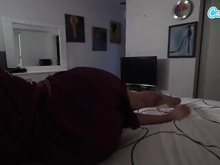 Large Breasts mother I'd like to fuck Stepmom Surprised by Stepson's Biggest BBC in Her Throat