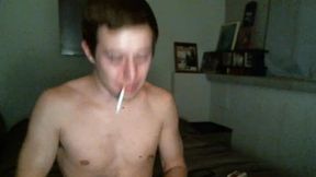 Collegue Guy Jerking Off and Cumming