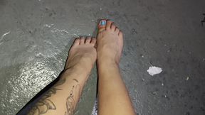 Feet with pecueca and bad smell you like