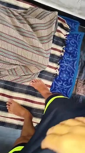 Desi younger bro sneaking and taking advantage of his big step brother