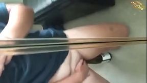 Hot Fucking My Tight Little Pussy With A Bottle