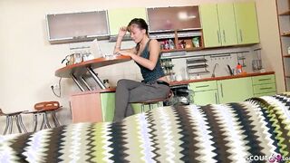 Slim 19 Year Old 38 Kg got Pregnant Cummed by own Step Brother