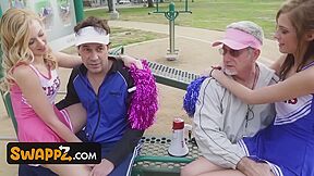No Stepdad Can Resist His Friends Cheerleader Stepdaughter