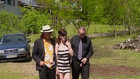 Hot Threesome Fuck With Hot Babe Scarlet Rose