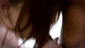 Dane Jones gets his big dick devoured by busty babe