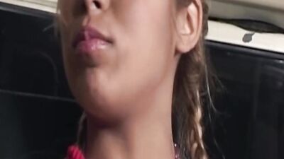 Kat, the blonde MILF, gags on a big cock and takes a hot facial