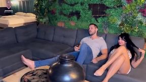 Busty Sexy Girl Gets Dominated And Fucked Hard By Muscular Guy With Big Cock - Amanda Rabbit &