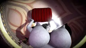 Lady Dimitrescu Moans as Leon Is Fucking Her Brains Out - Resident Evil Hentai