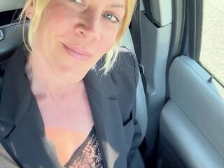 Golden-haired Nylon Whore Gets Her Booty Screwed Whilst Fastened up!!