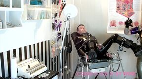 FemDom rubber clinic - Special treatment on the gyn chair 1/2