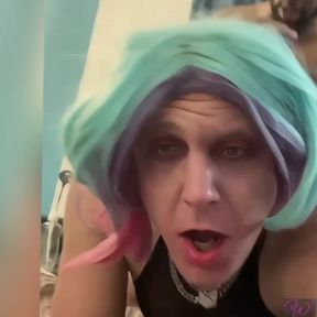 Hotel Hookup with My Sissy CD Neighbor