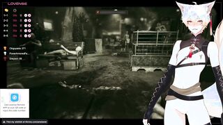 cuntboy vtuber jizm in front of his viewers while toying games