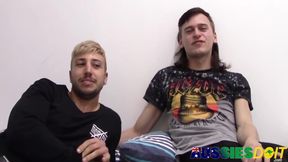 Tattooed Kandy Takes Jamie Hard Dick After Sloppy Blowjob