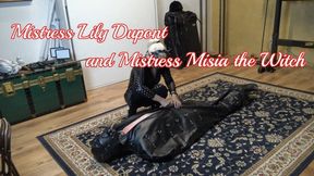 MISTRESS LILY DUPONT : MUMMIFICATION HANDJOBS