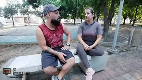 Chubby Latina MILF meets new friend for park sex - Pure Taboo