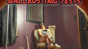 Ballbusting Tests with Sensible Shoe Sadist