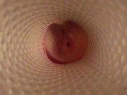 Il baise un Fleshlight - A quoi ça ressemble de l'intérieur?