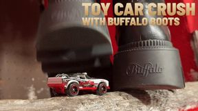 LADY SCARLET - TOY CAR CRUSH WITH BUFFALO BOOTS hd