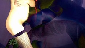 Solo Male Fishnet and Anal Masturbation Mind Melt PMV