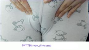MASTURBATION IN PAJAMAS- CAMELTOE- PUFFED PUSSY- SWOLLEN PUSSY- TURKISH PORN