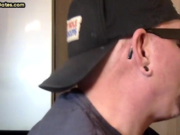 IR mature gloryhole BJ gay gets fucked in homemade closeup