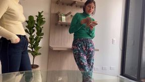 I read my best friend's chats and she's a lesbian who ends up fucking me