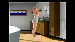 Blonde Mommy Toon Gets BBC In Naughty Nancy Anime Story