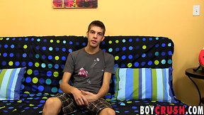 Teenage teenager max morgan interview before handjob ejaculation