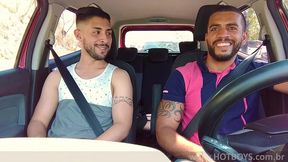 fiz troca troca com o motorista de aplicativo