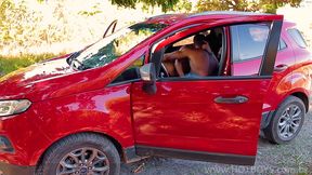 fiz troca troca com o motorista de aplicativo