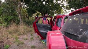 fiz troca troca com o motorista de aplicativo